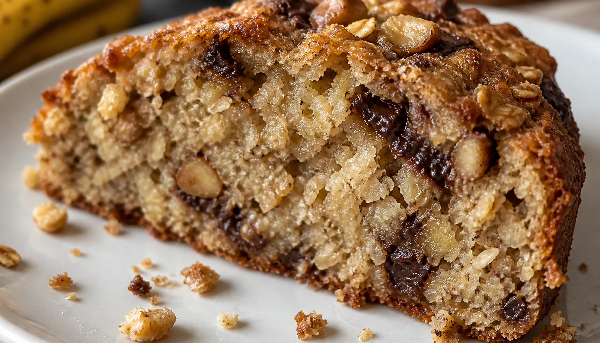 Détail des ingrédients et textures pour gâteau healthy moelleux
