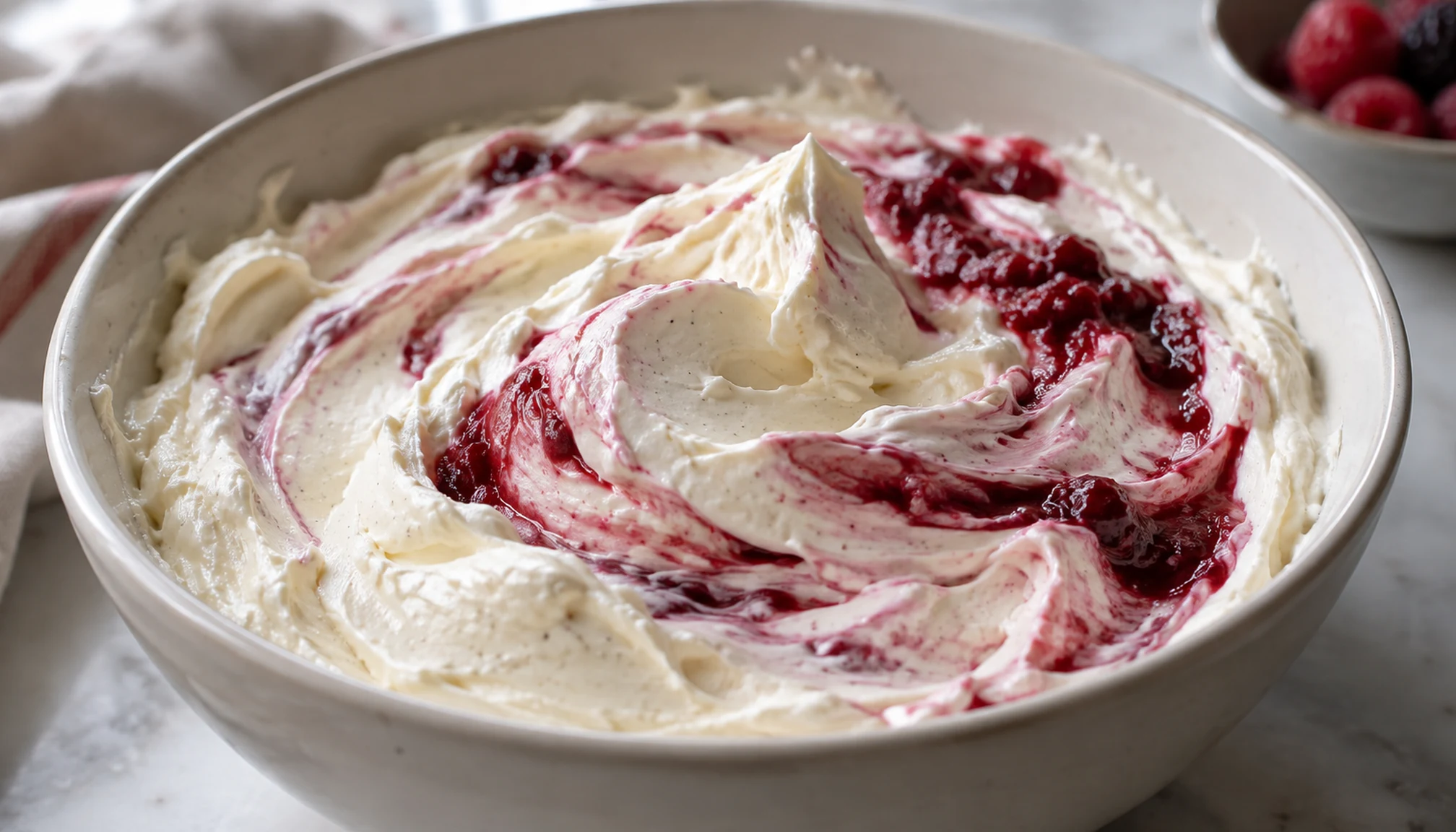Détail des ingrédients et textures pour que faire avec le mascarpone